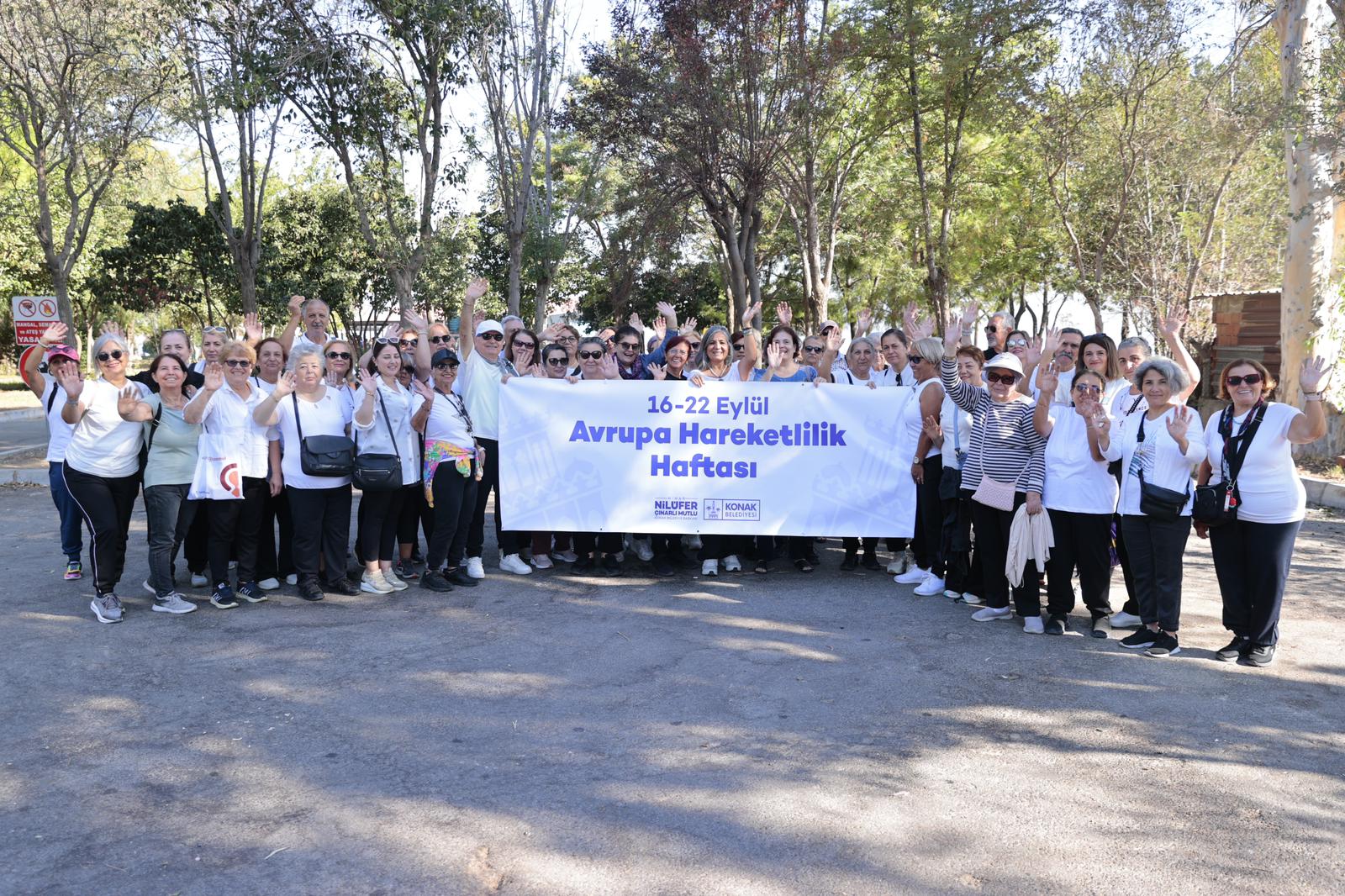 Konak’ın Çınarları Avrupa Hareketlilik Haftası’nı Kutladı